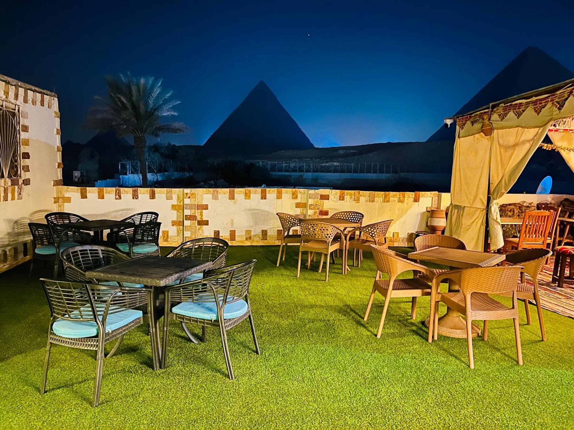 Kemet Pyramids Room View Cairo Exterior photo