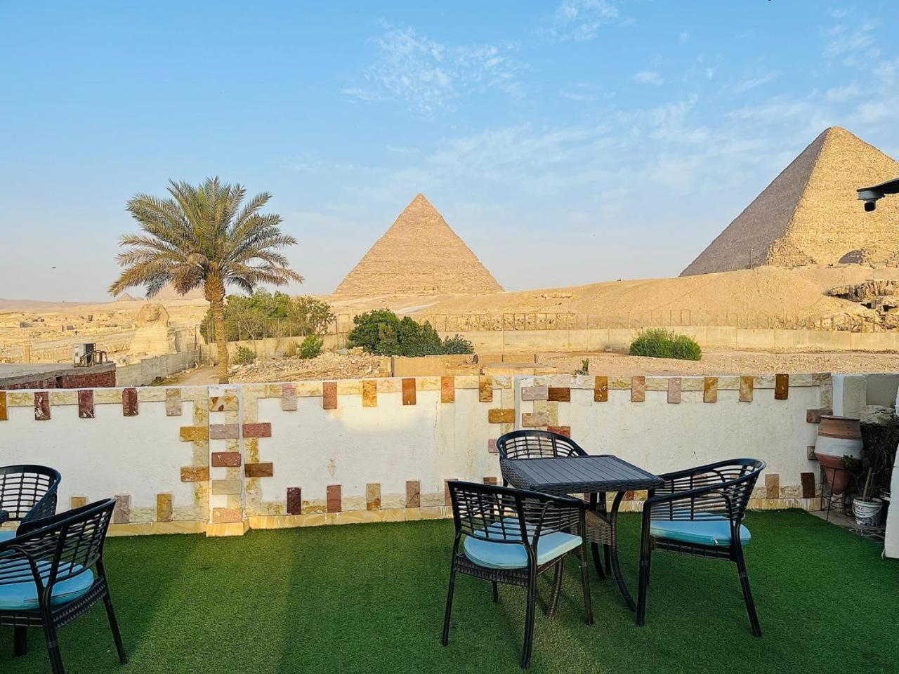 Kemet Pyramids Room View Cairo Exterior photo