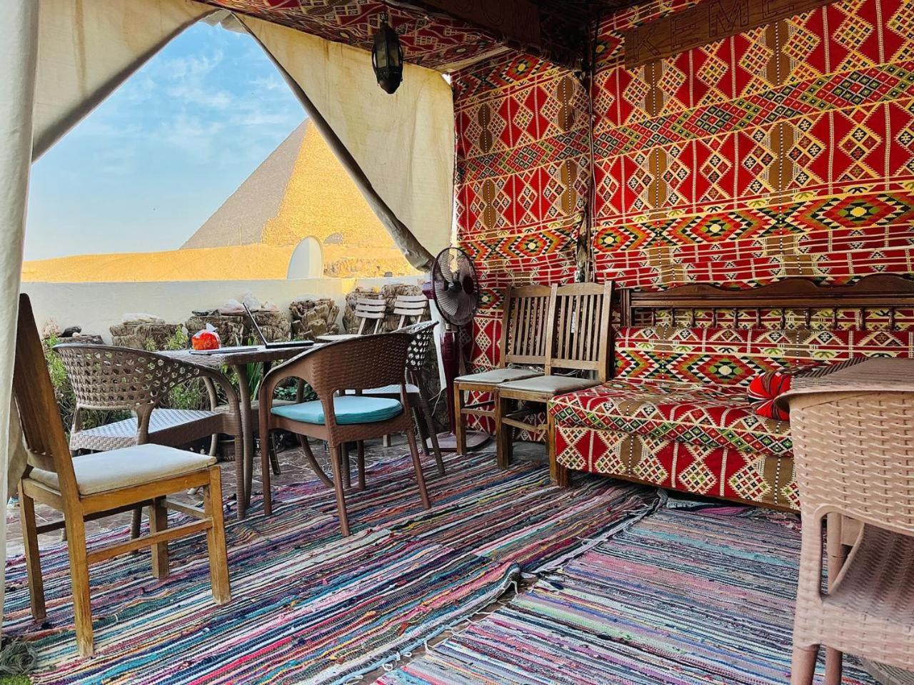 Kemet Pyramids Room View Cairo Exterior photo