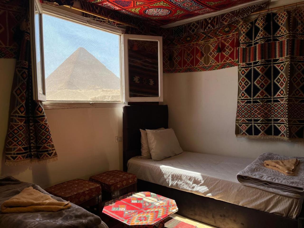 Kemet Pyramids Room View Cairo Exterior photo